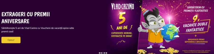 Vlad Cazino turneu